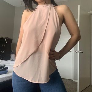 Pink blouse